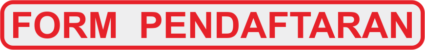 input form pendaftaran